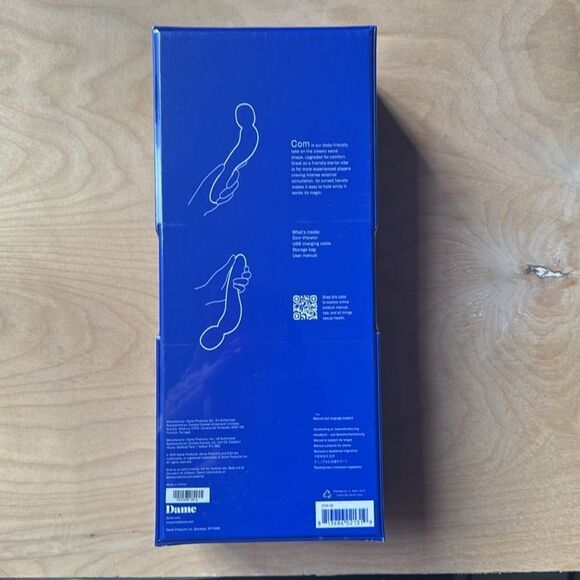 NWT DAME Com External Wand Massager Quartz - Picture 4 of 5